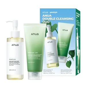 ANUA - DOUBLE CLEANSING DUO SET (200ML + 150ML) - KIT DOUBLE NETTOYAGE