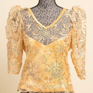 Body Dentelle LINA - Doré